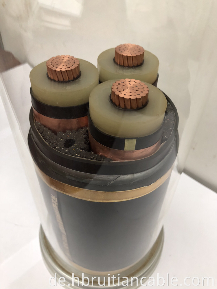 High Voltage Unarmored Cable